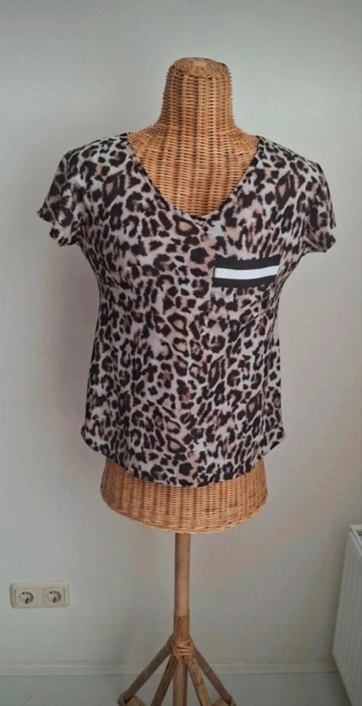 Studio Anneloes Travelstof Shirt maat XS/34, Ophalen of Verzenden, Zo goed als nieuw, Korte mouw, Maat 34 (XS) of kleiner