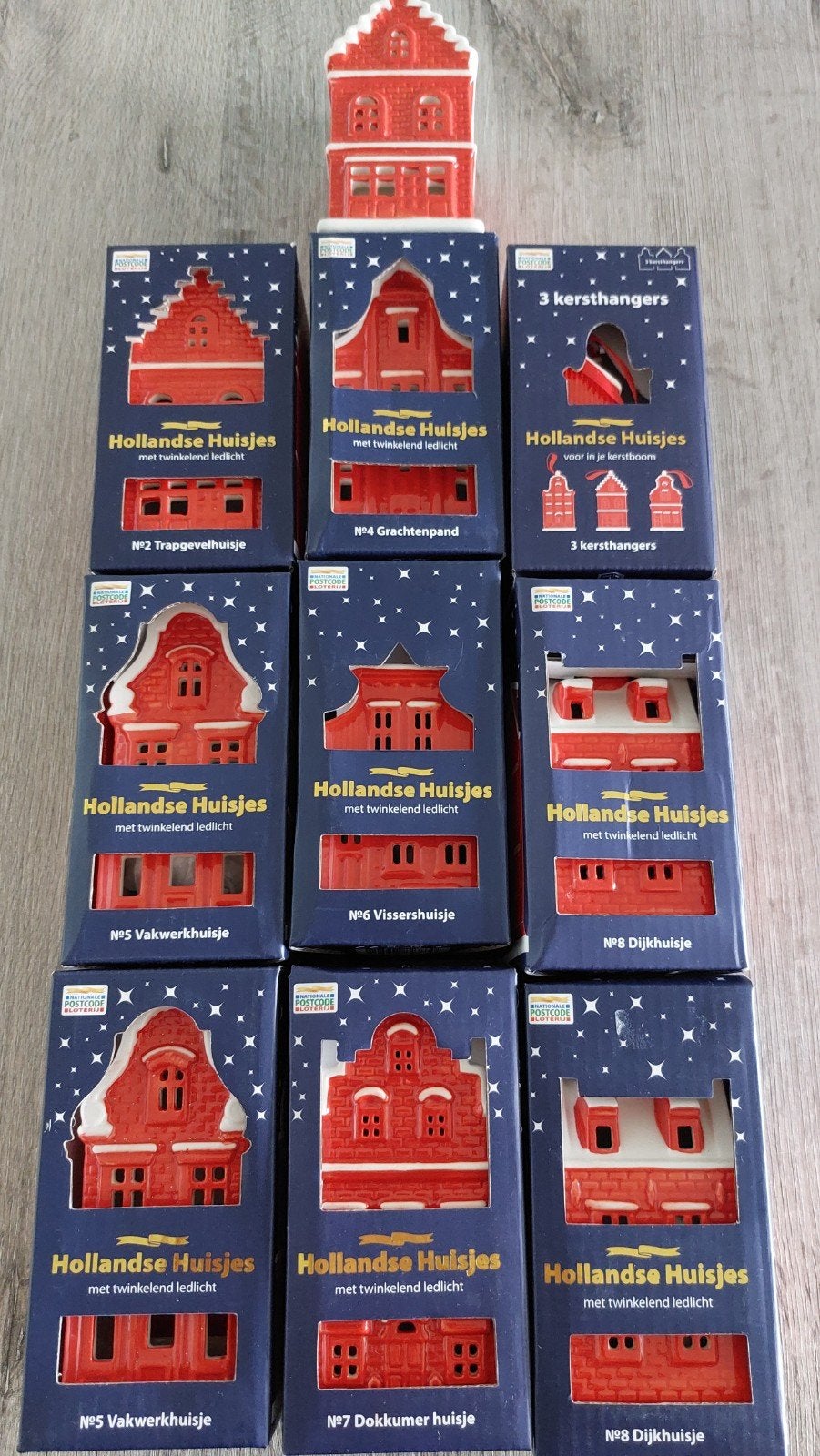 postcodeloterij huisjes, alles voor 25 €, Ophalen of Verzenden