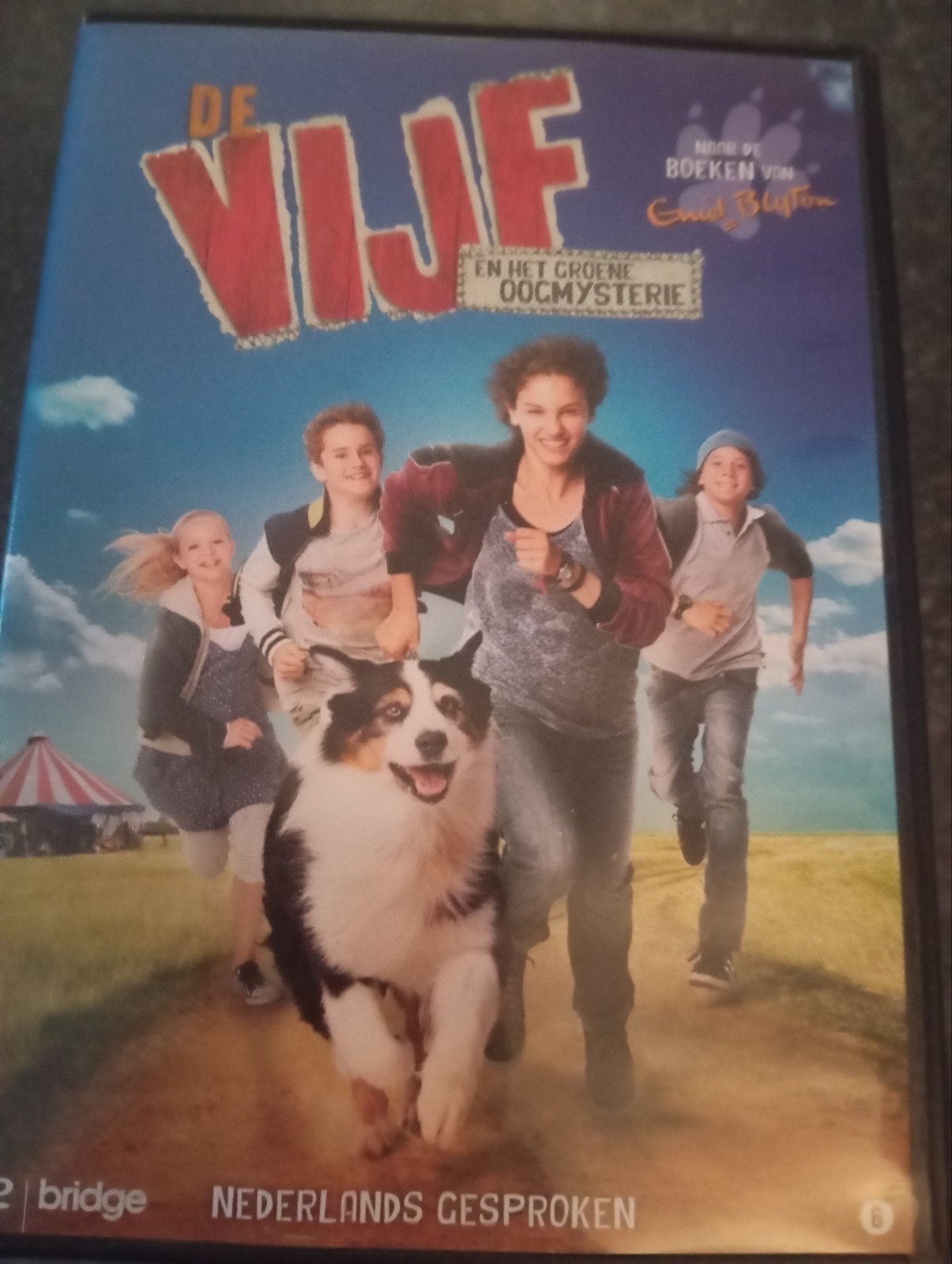 De Vijf en het Groene Oog Mysterie DVD (Nederlands Gesproken, Avontuur, Ophalen of Verzenden, Zo goed als nieuw, Vanaf 6 jaar