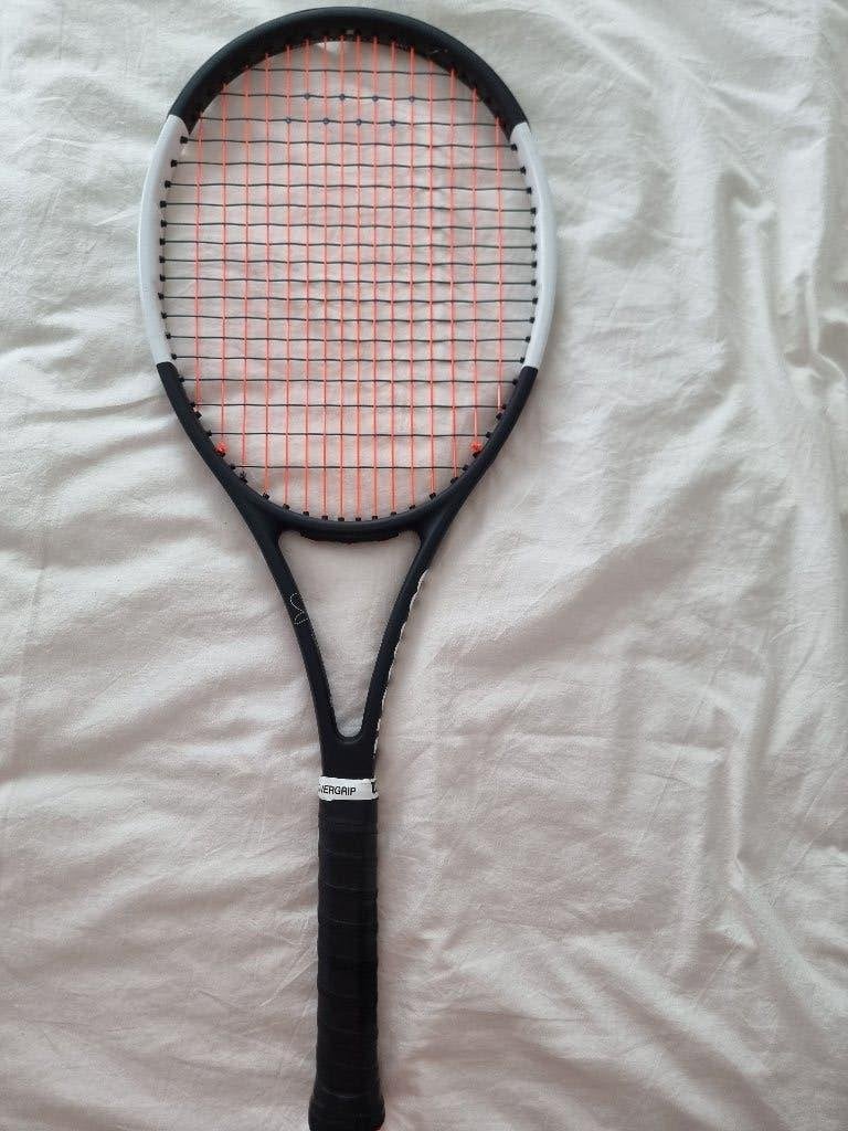 Wilson Pro Staff 97 V12 Autograph Tennisracket, Sport en Fitness, Tennis, L2, Ophalen of Verzenden, Zo goed als nieuw, Wilson