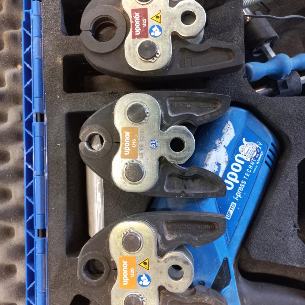 Uponor Perstang Set, Ophalen, Gebruikt