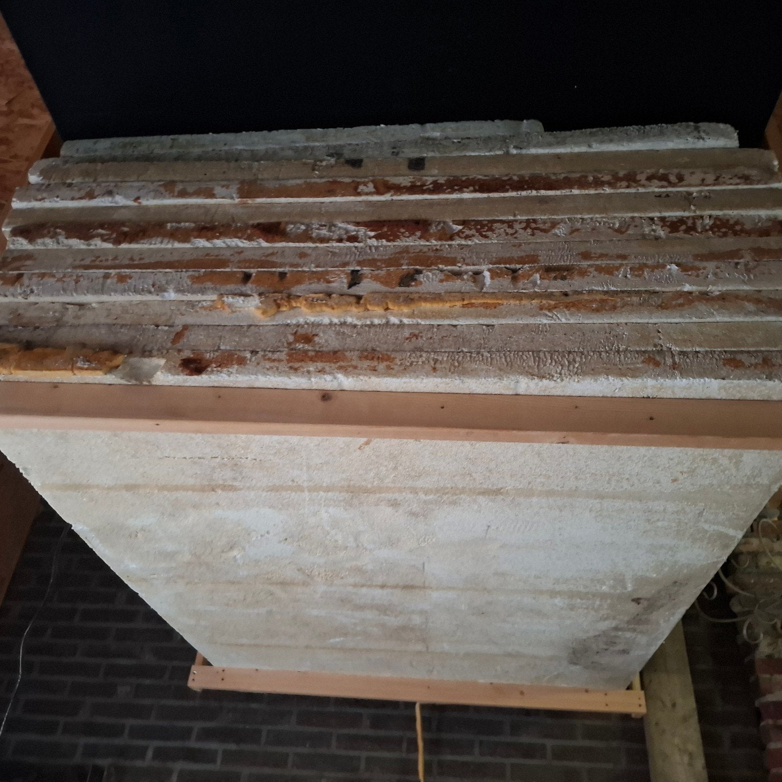 Tempex platen, Ophalen