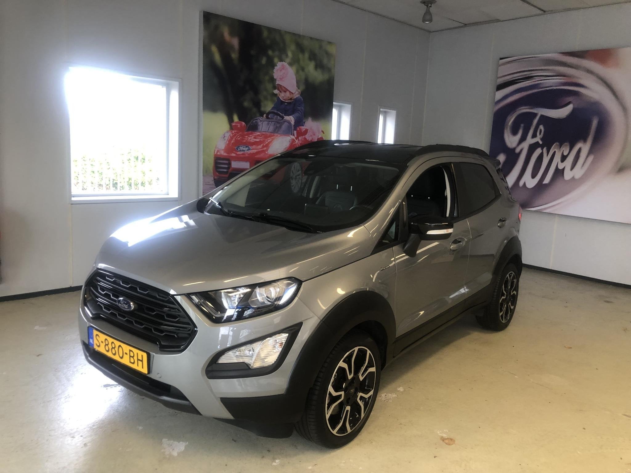 Ford EcoSport 1.0 EcoBoost Active Lederen bekleding - Naviga, Auto's, Ford, Voorwielaandrijving, 125 pk, Gebruikt, Ecosport