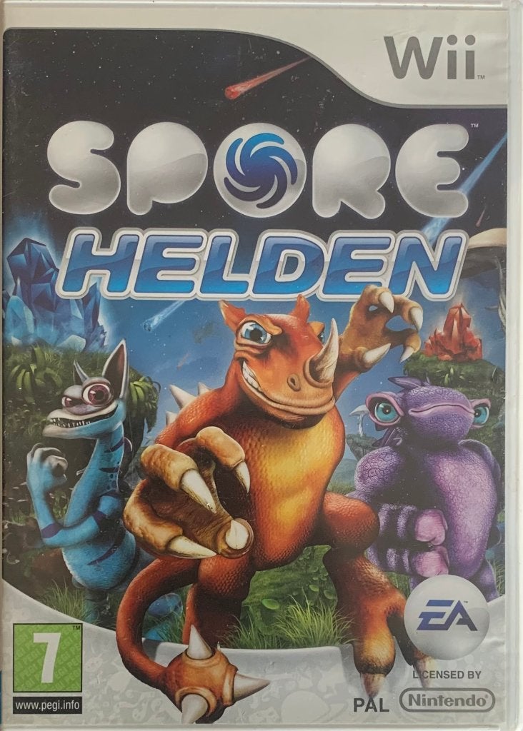 Spore: Helden [Wii], Gebruikt, 2 spelers, Ophalen of Verzenden, Vanaf 7 jaar