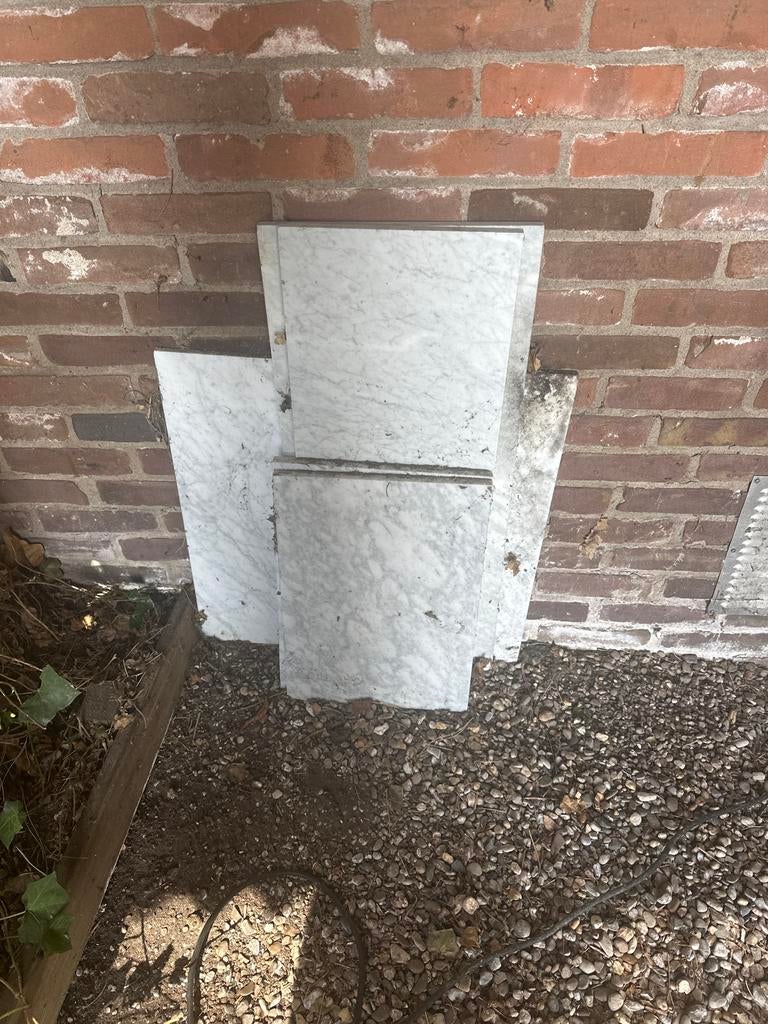 Diverse stukken marmer, Ophalen, Gebruikt, Overige typen, 20 tot 40 cm