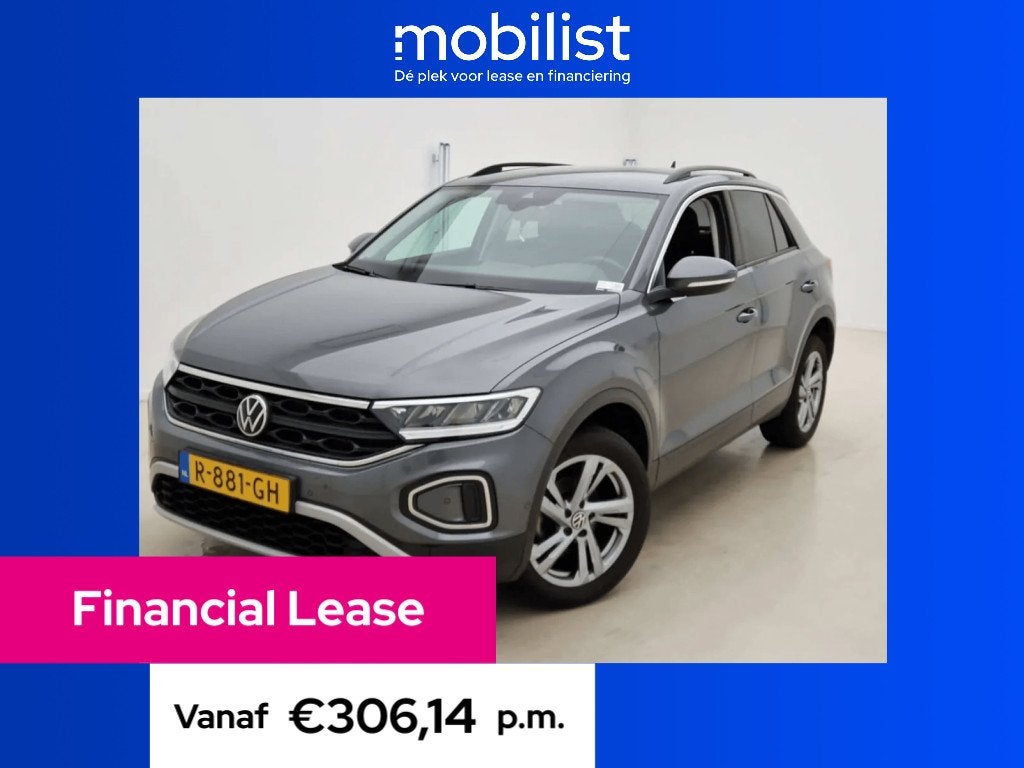 Volkswagen T-Roc 1.0 TSI Life 75 Edition 110 PK (bj 2022), Gebruikt, SUV of Terreinwagen, Zilver of Grijs, 1300 kg