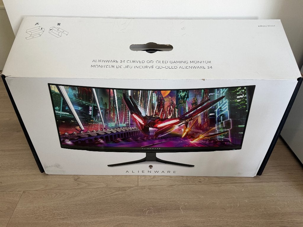 Alienware AW3423DWF [Nieuw RMA exemplaar], Computers en Software, Monitoren, In hoogte verstelbaar, Minder dan 1 ms, Overige typen