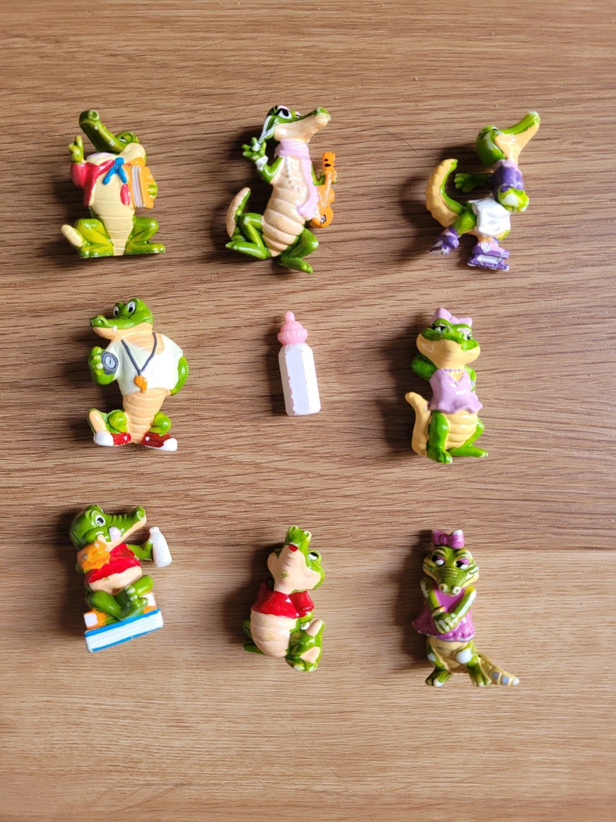 Kinder Surprise Krokodillen Beeldjes Set, Ophalen of Verzenden, Gebruikt