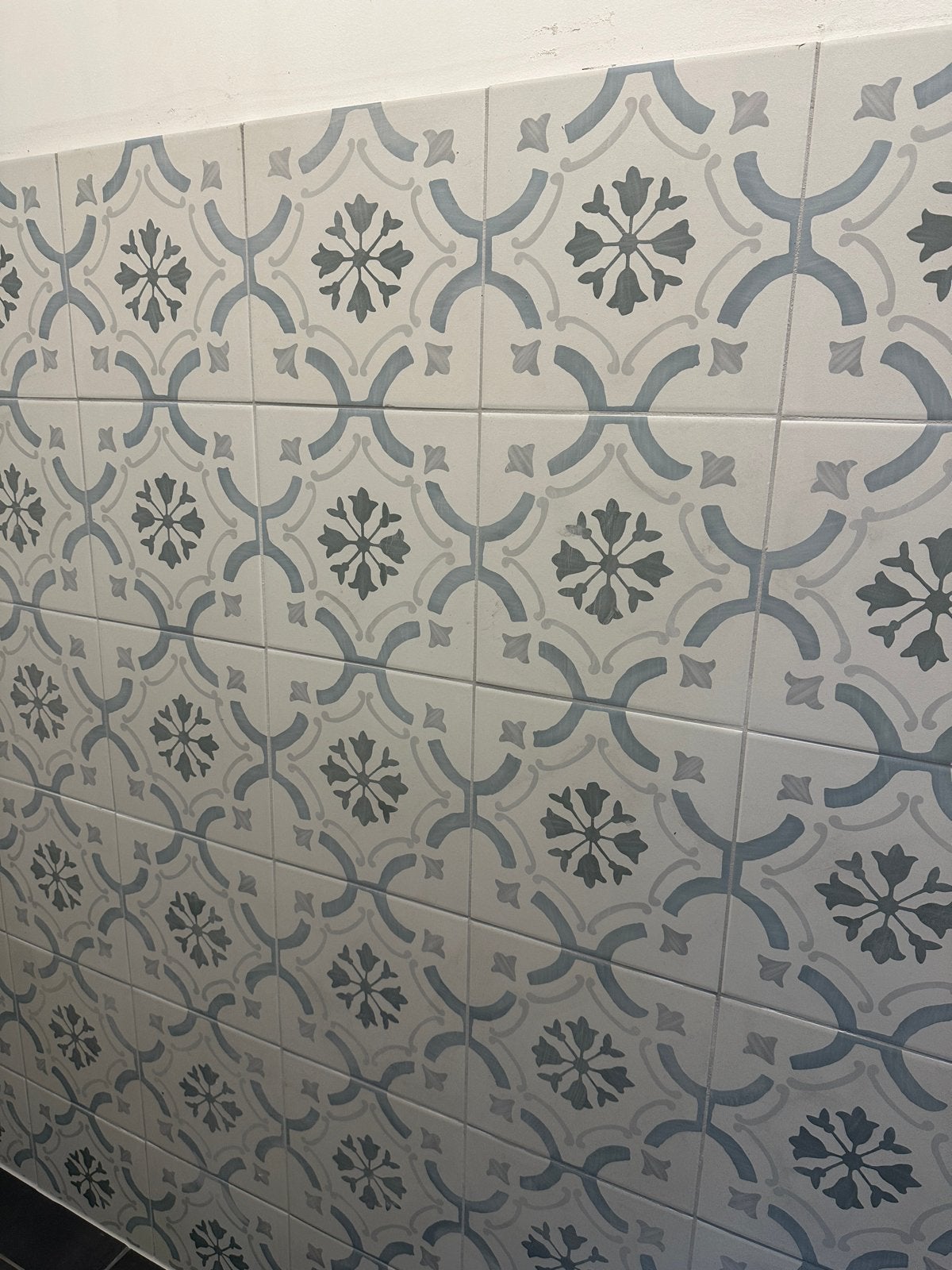 Sirocco Blue Ornate tegels - bijna 4 boxes (2.5 sq meter), Ophalen, Nieuw, Minder dan 20 cm, 20 tot 40 cm