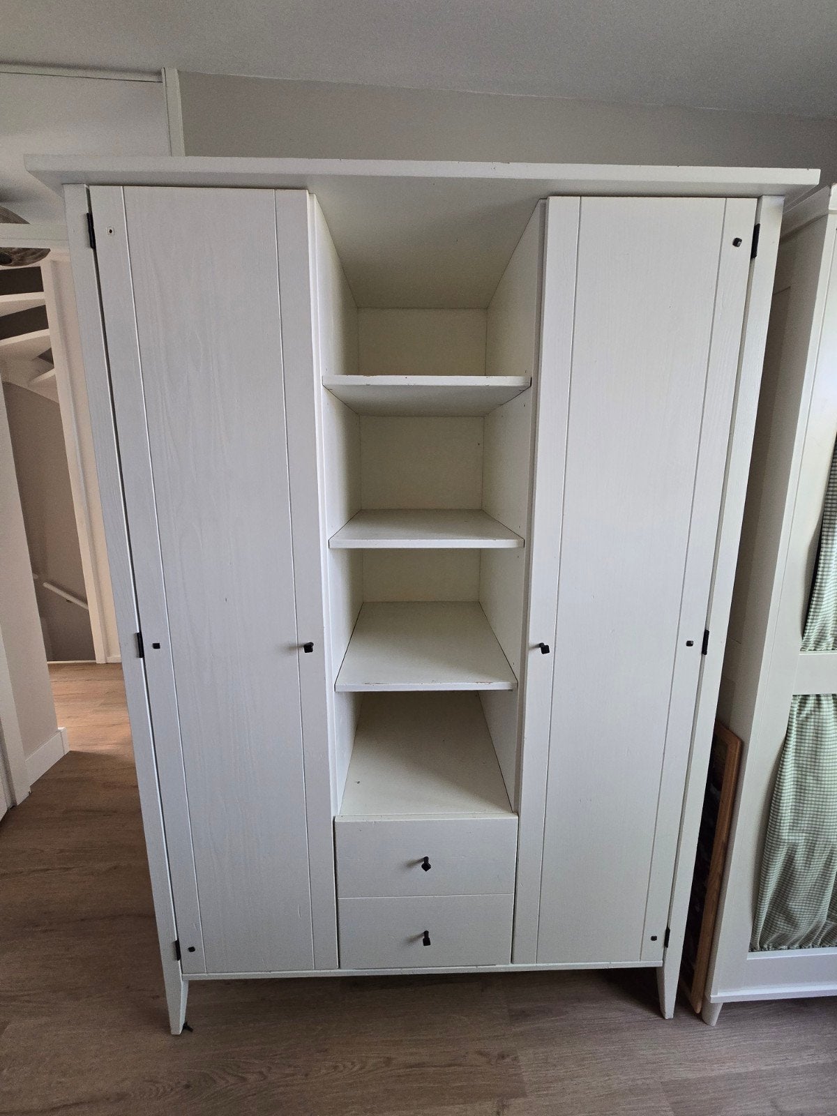 witte (kinder) kleding kast, Huis en Inrichting, Gebruikt, 50 tot 100 cm, 150 tot 200 cm, 50 tot 75 cm