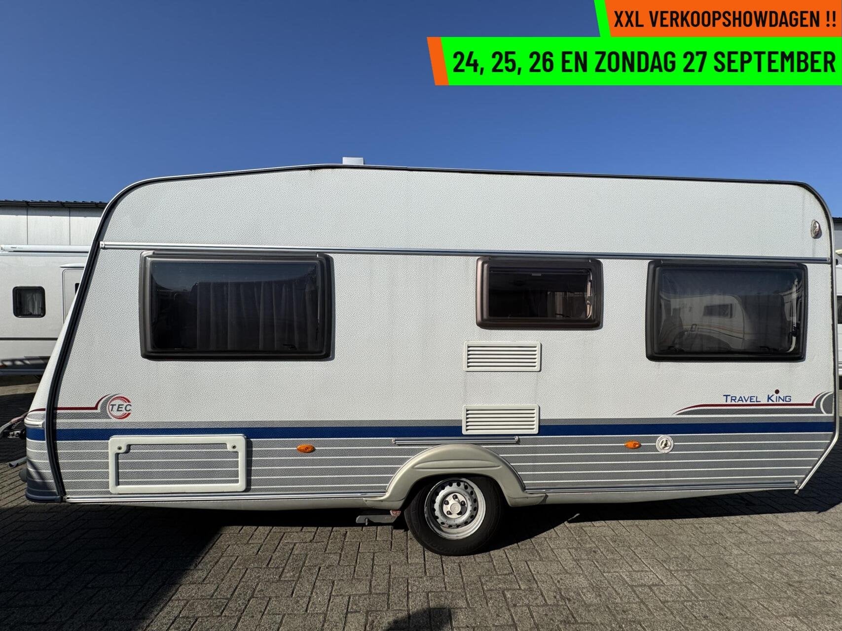 Tec TRAVELKING 460 TDF, FRANSBED, MOVER, VOORTENT, RONDZIT, T.E.C., Rondzit, Bedrijf, 6 tot 7 meter
