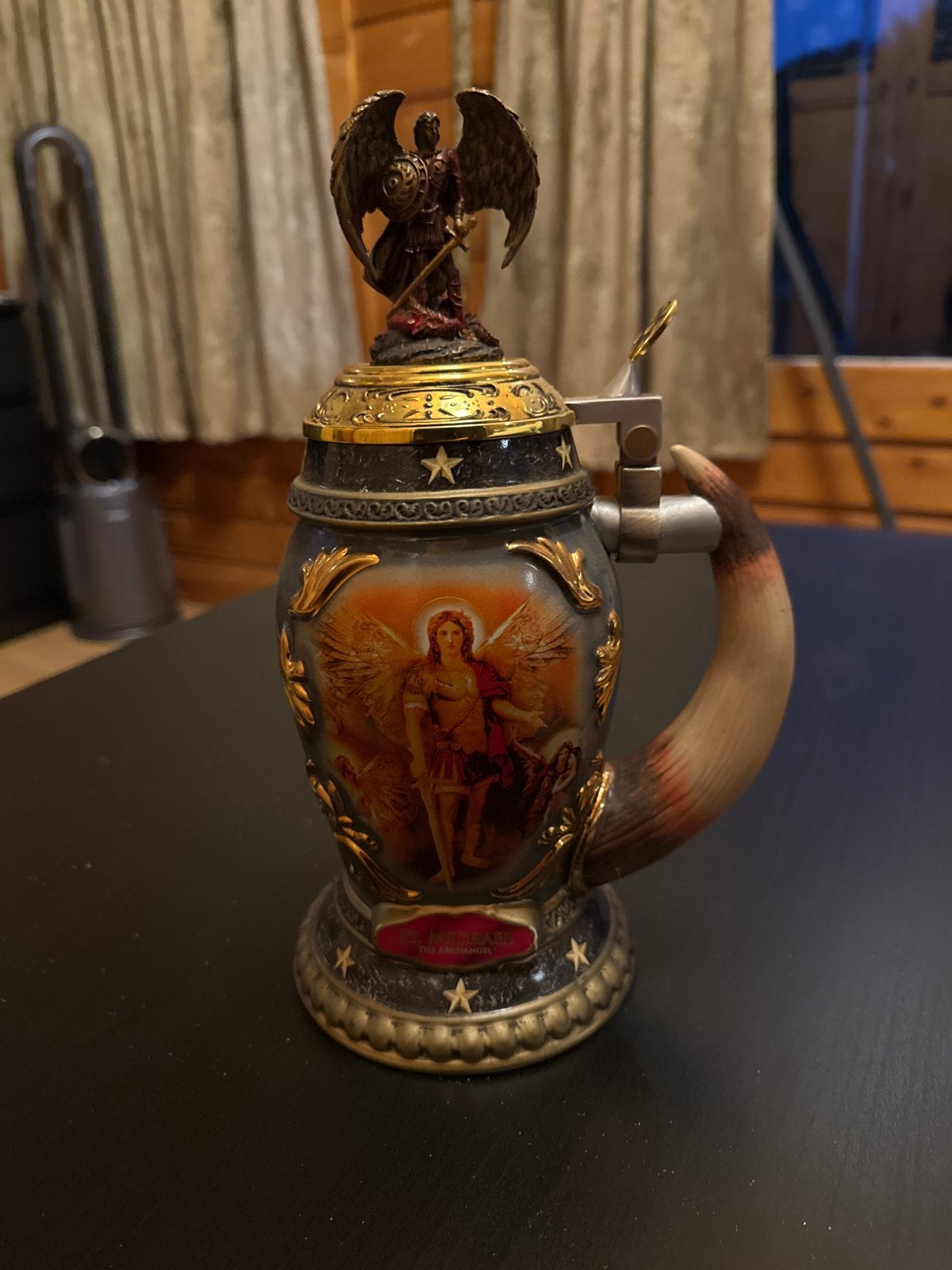 St. Michael de Aartsengel Meesterwerk Bierpul, Antiek en Kunst, Ophalen