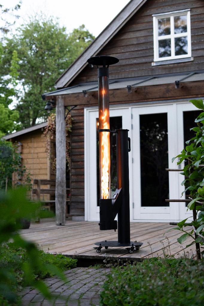 Tingelbok Inferno – RVS Terrasverwarmer, Verzenden, Nieuw, Vloer, Waterbestendig