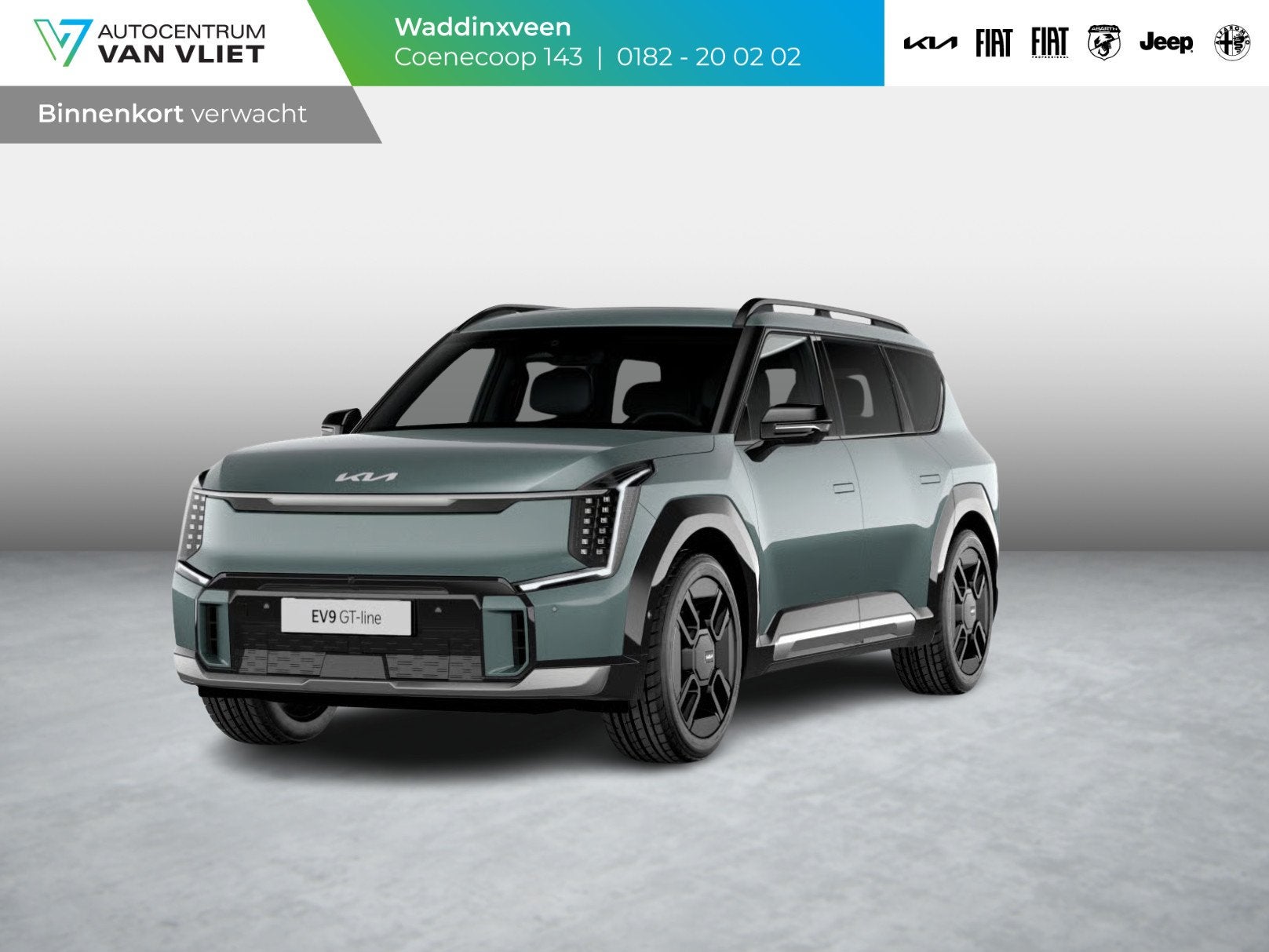 Kia EV9 GT-Line AWD 99.8 kWh | Levering uit voorraad | 7-Per, Auto's, Automaat, EV9, 7 stoelen, Origineel Nederlands