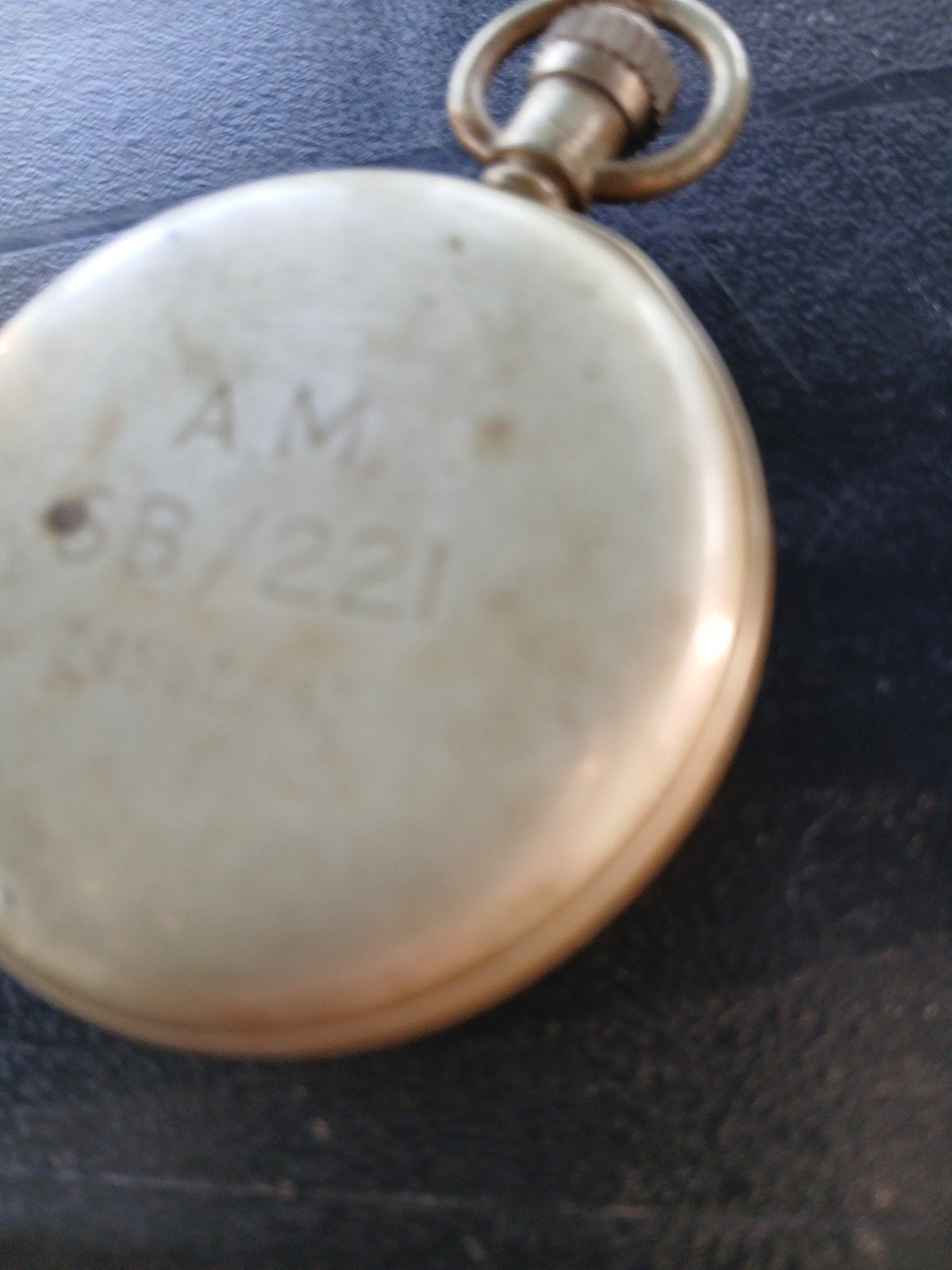 Vintage Zakhorloge Stopwatch - AM 6B/221, Overige materialen, Zakhorloge, 1930 tot 1960, Ophalen