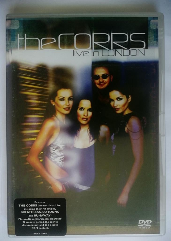 The Corrs Live in London DVD - Muziek en Concerten, Cd's en Dvd's, Alle leeftijden, Verzenden, Zo goed als nieuw, Muziek en Concerten
