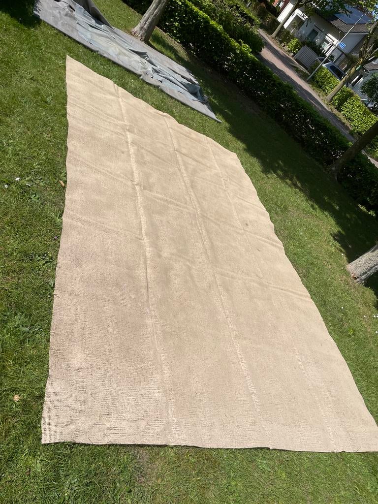 Aerotex Tenttapijt Voortent Vloerkleed Beige (2 stuks), Caravans en Kamperen, Kampeeraccessoires, Zo goed als nieuw, Ophalen of Verzenden