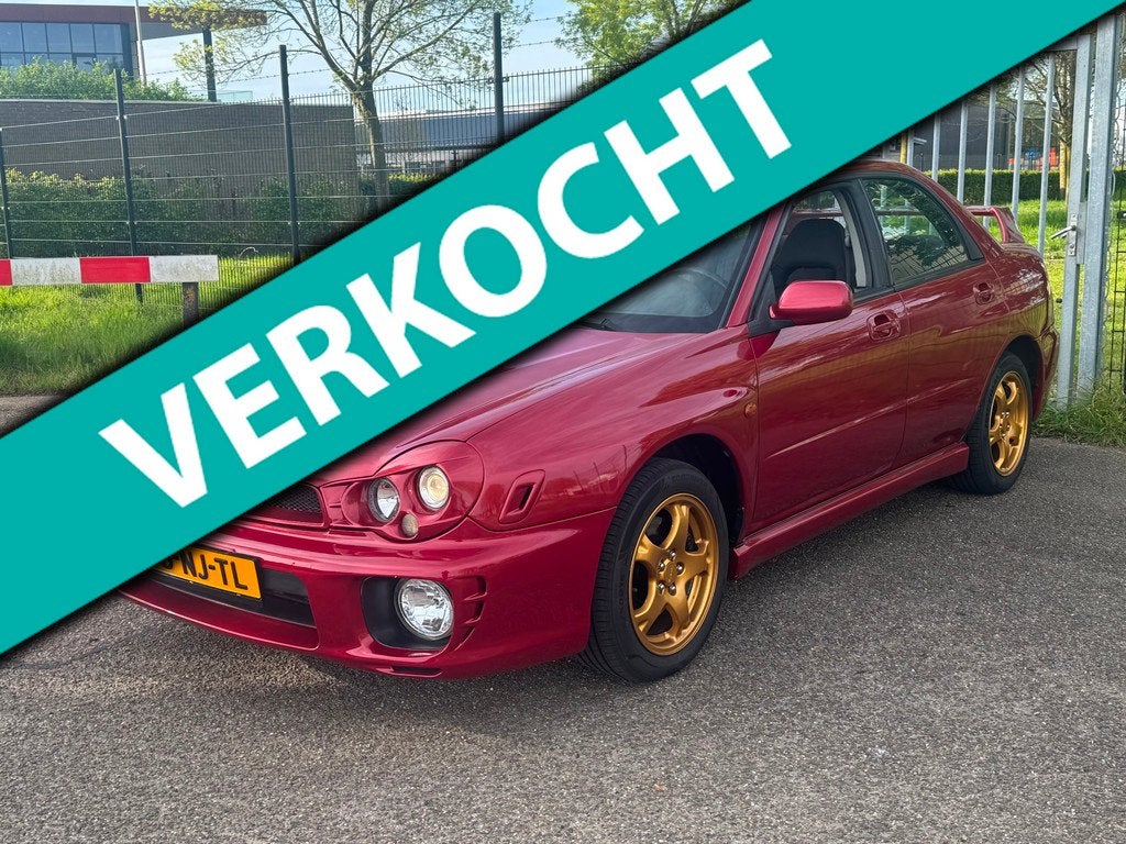 Subaru Impreza 2.0 WRX AWD 218PK NAP Concoursstaat UNIEK, Auto's, Subaru, Bedrijf, Te koop, Impreza, 4x4, ABS, Airbags, Airconditioning
