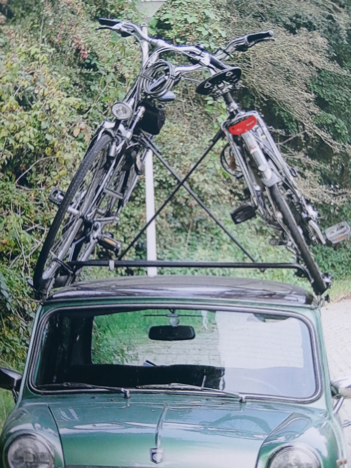 Batavus dakfietsendrager voor auto met dakgootjes, Ophalen, 2 fietsen, Gebruikt, Dakdrager