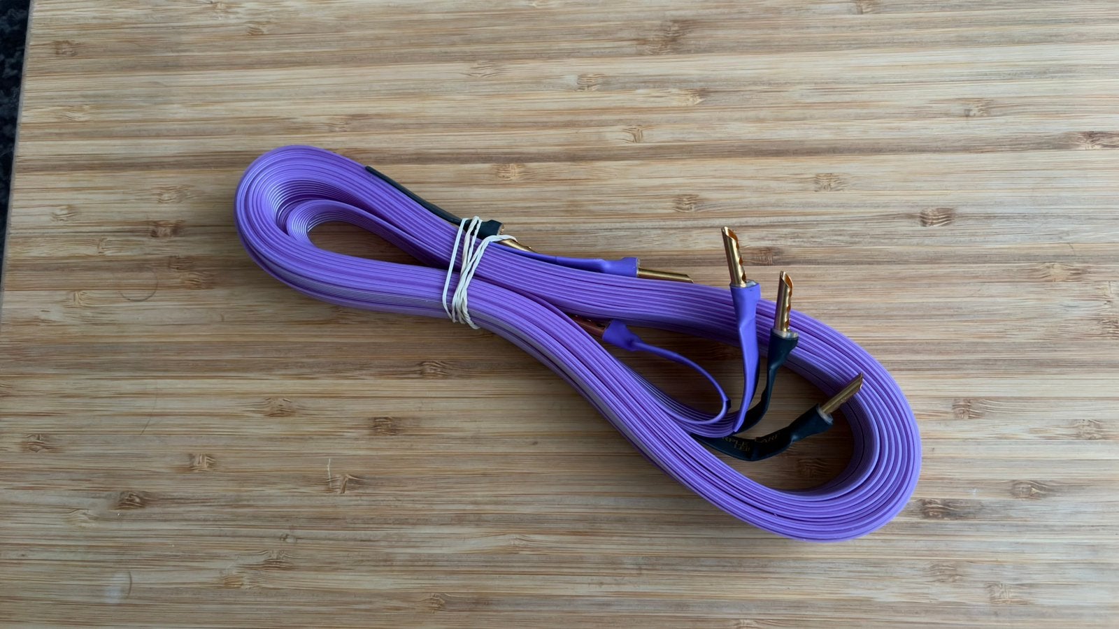 Nordost Purple Flare Leif Luidsprekerkabel, Ophalen of Verzenden, Zo goed als nieuw, 2 tot 5 meter, Luidsprekerkabel