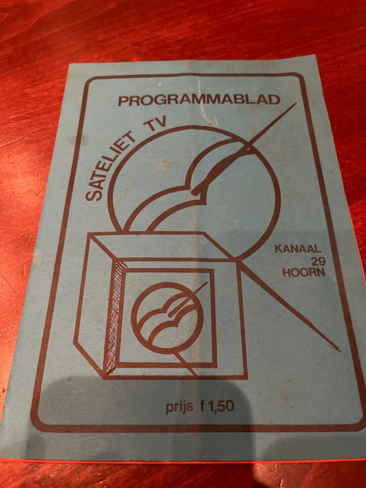Zeldzaam Satelliet TV Programma Regio Hoorn (1986), Ophalen of Verzenden, Zo goed als nieuw, Muziek, Film of Tv