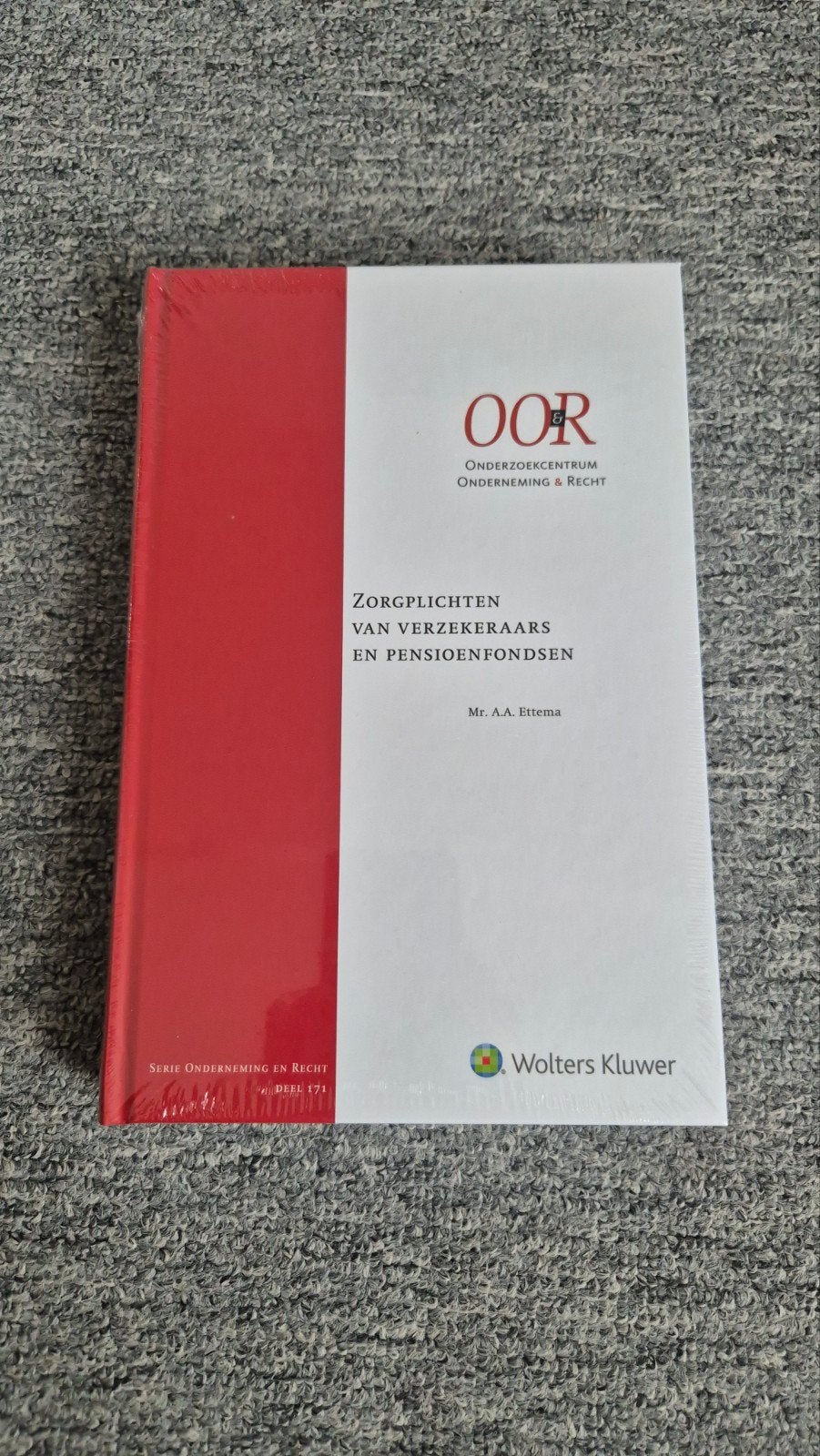 OOR: Zorgplichten van Verzekeraars en Pensioenfondsen, Verzenden, Nieuw, Wolters Kluwer