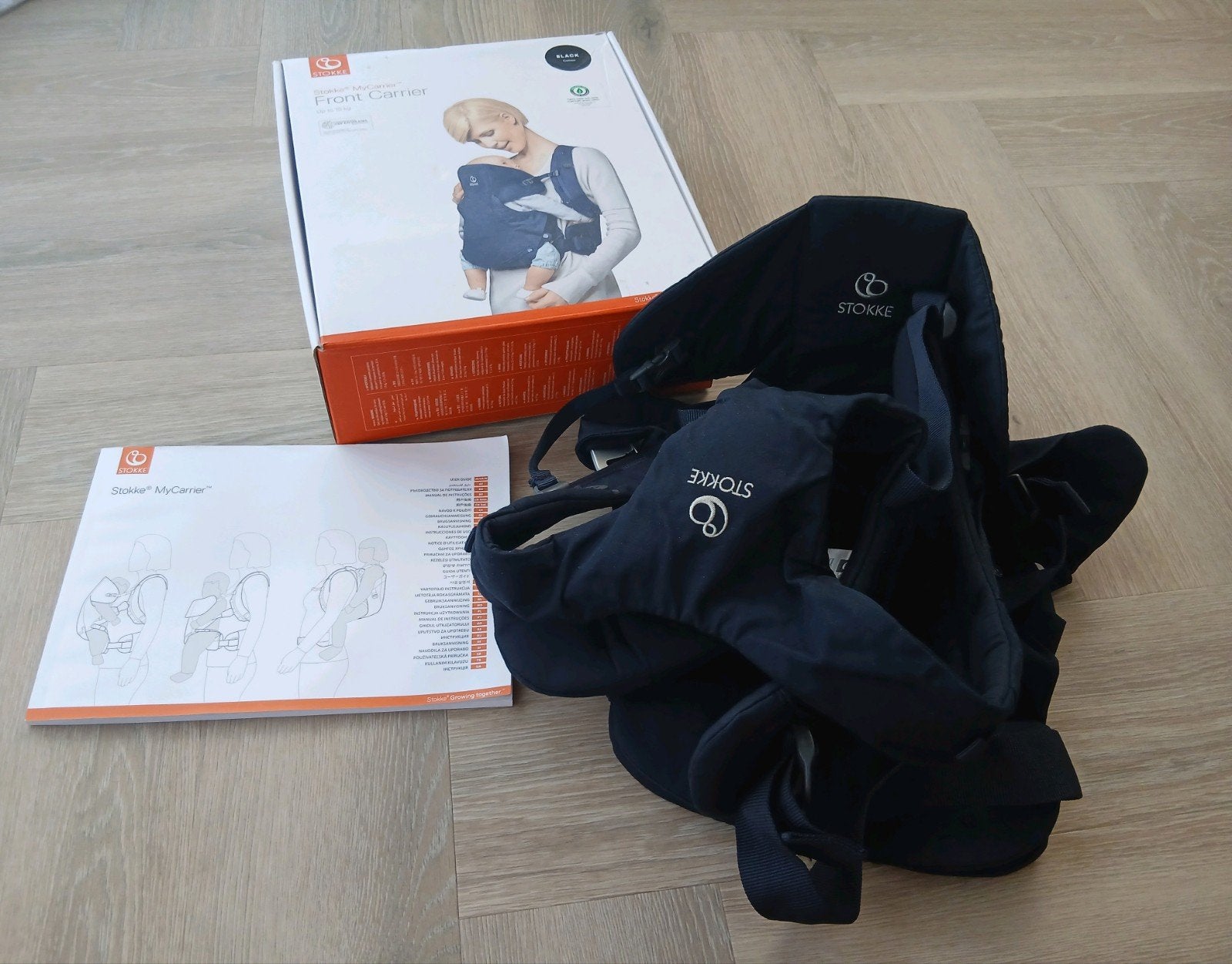 Stokke MyCarrier Front Carrier - nieuw in de doos, Kinderen en Baby's, Babydragers en Draagdoeken, Buik of Rug, Nieuw, Draagzak