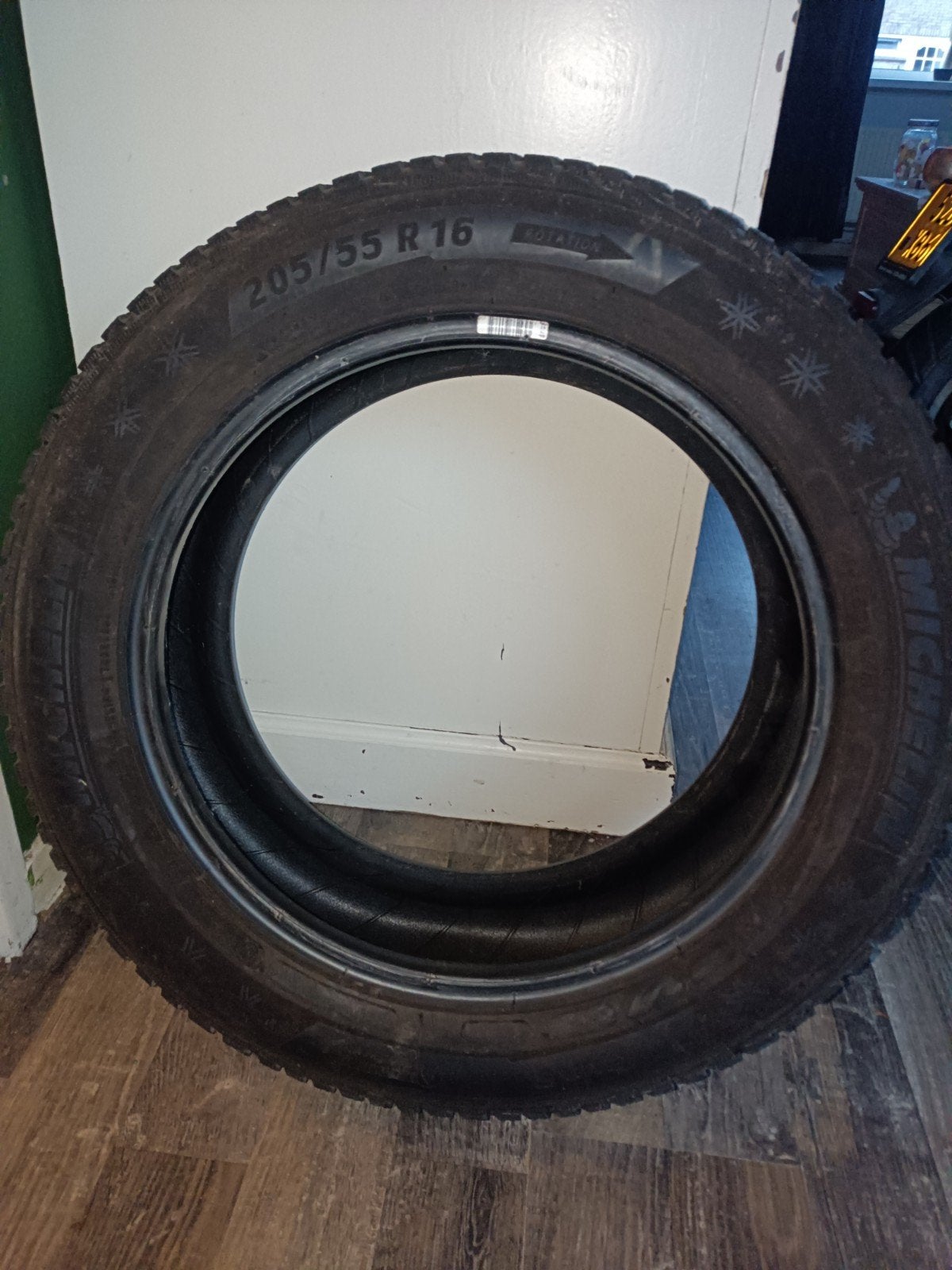 2 Michelin alpin winterbanden zeer netjes, Ophalen
