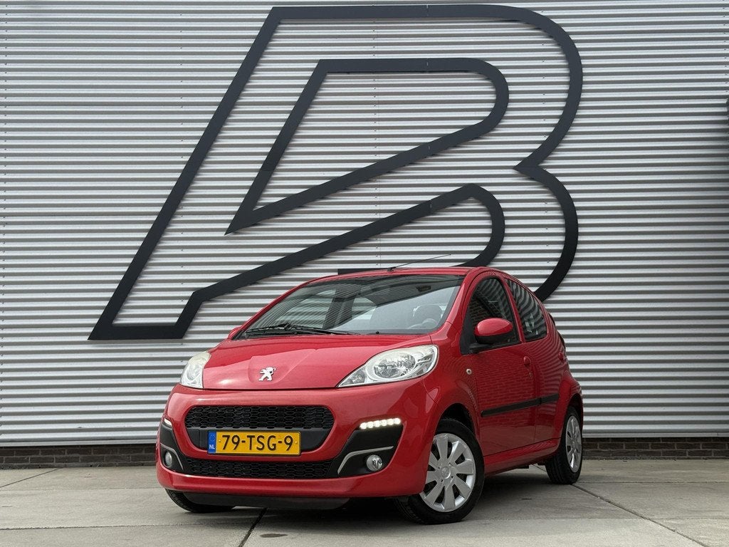 Peugeot 107 1.0 Active Airco|Elektr. Ramen|LED|N.A.P|APK tot, Auto's, Peugeot, Voorwielaandrijving, Euro 5, Stof, Gebruikt