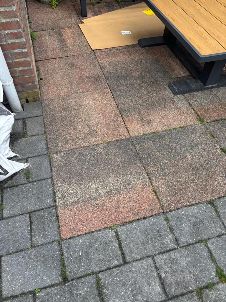 Gebruikte terrastegels 60x60, Tuin en Terras, Ophalen, Gebruikt, 10 m² of meer, Beton