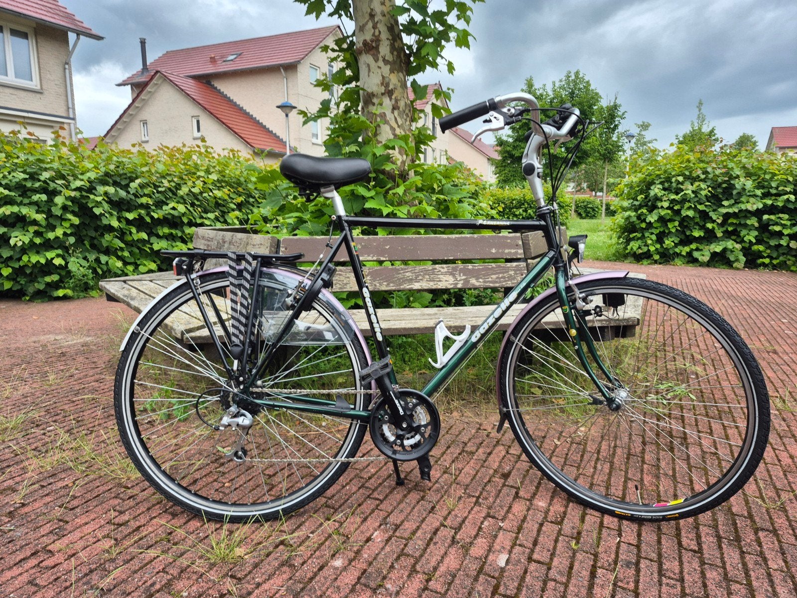Gazelle lausanne herenfiets in zeer goede staat. Randoneur, Fietsen en Brommers, Velgrem, Versnellingen, Ophalen of Verzenden