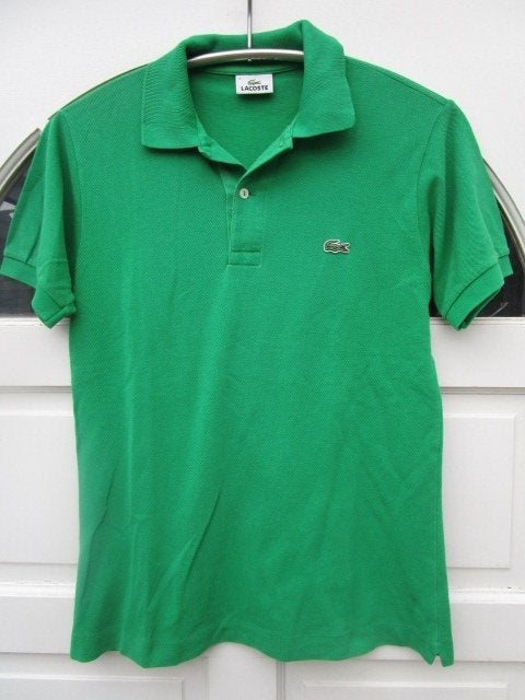 Originele Lacoste polo maat 2 = S, Ophalen, Zo goed als nieuw, Groen, Lacoste