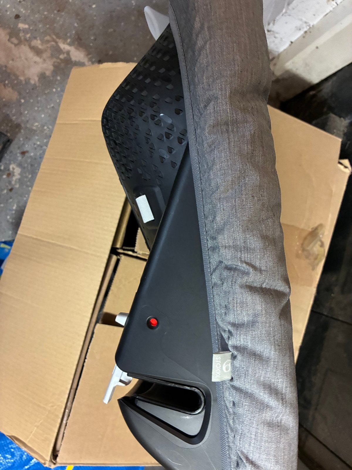 Stokke Tripp Trapp baby stoeltje z.g.a.n., Ophalen, Zo goed als nieuw, Overige typen, Gordel(s)