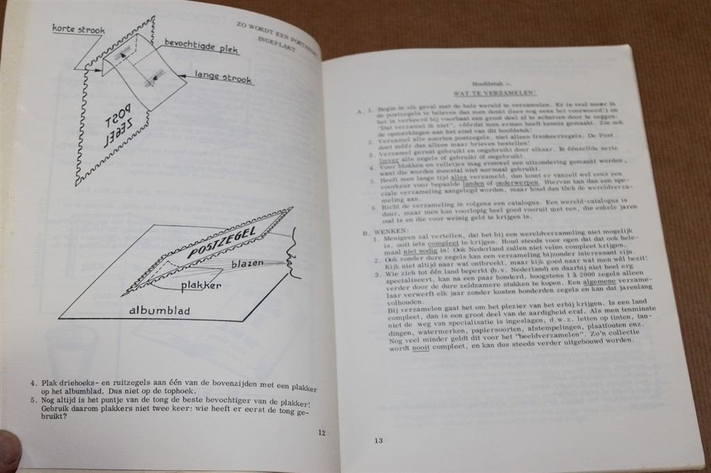 ABC van het postzegels verzamelen. 1e dr 1967. Boek., Postzegels en Munten, Postzegels | Toebehoren, Ophalen of Verzenden, Verzamelalbum
