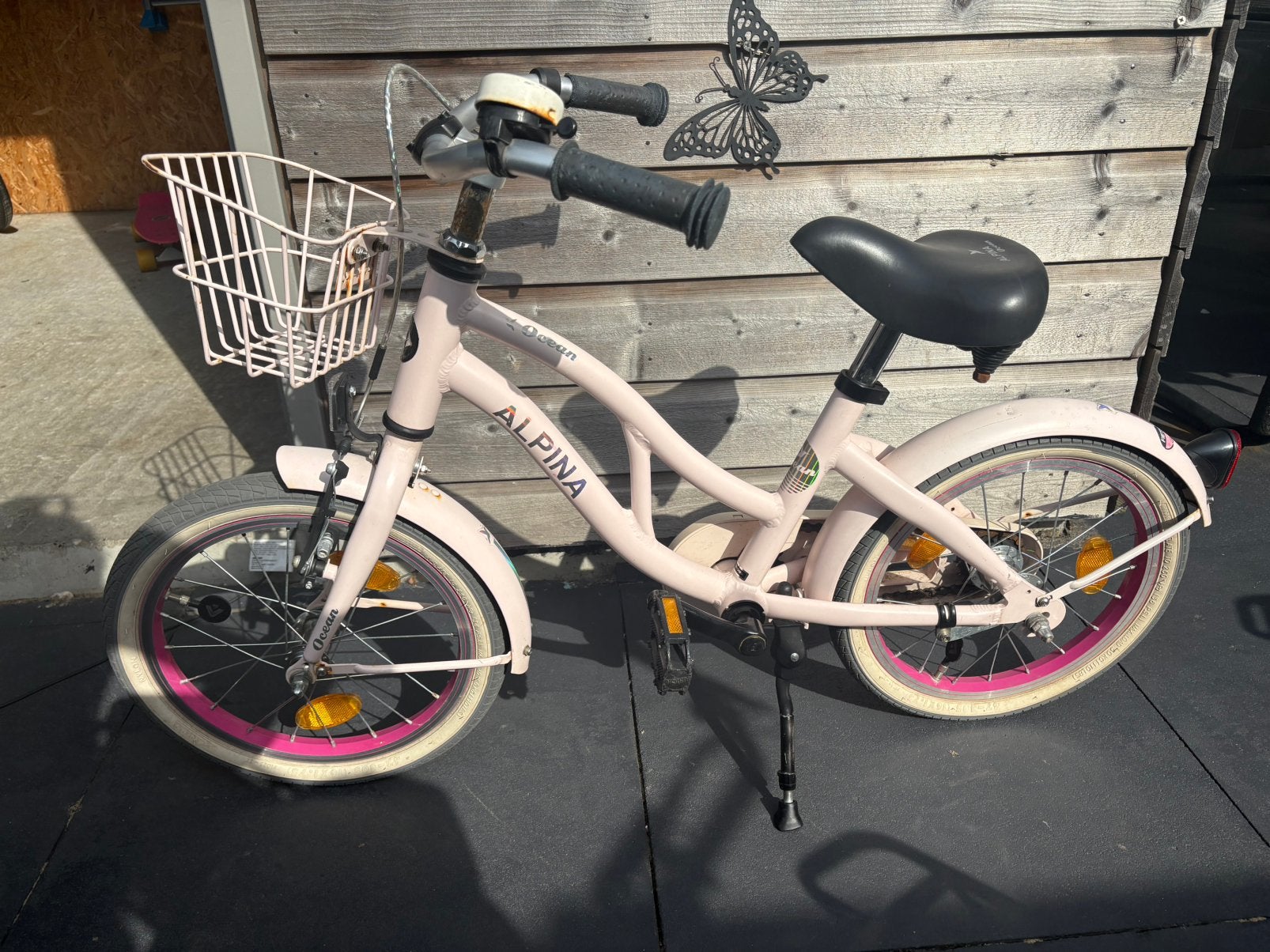 Alpina meisjes fiets, Ophalen, Gebruikt, 16 tot 20 inch