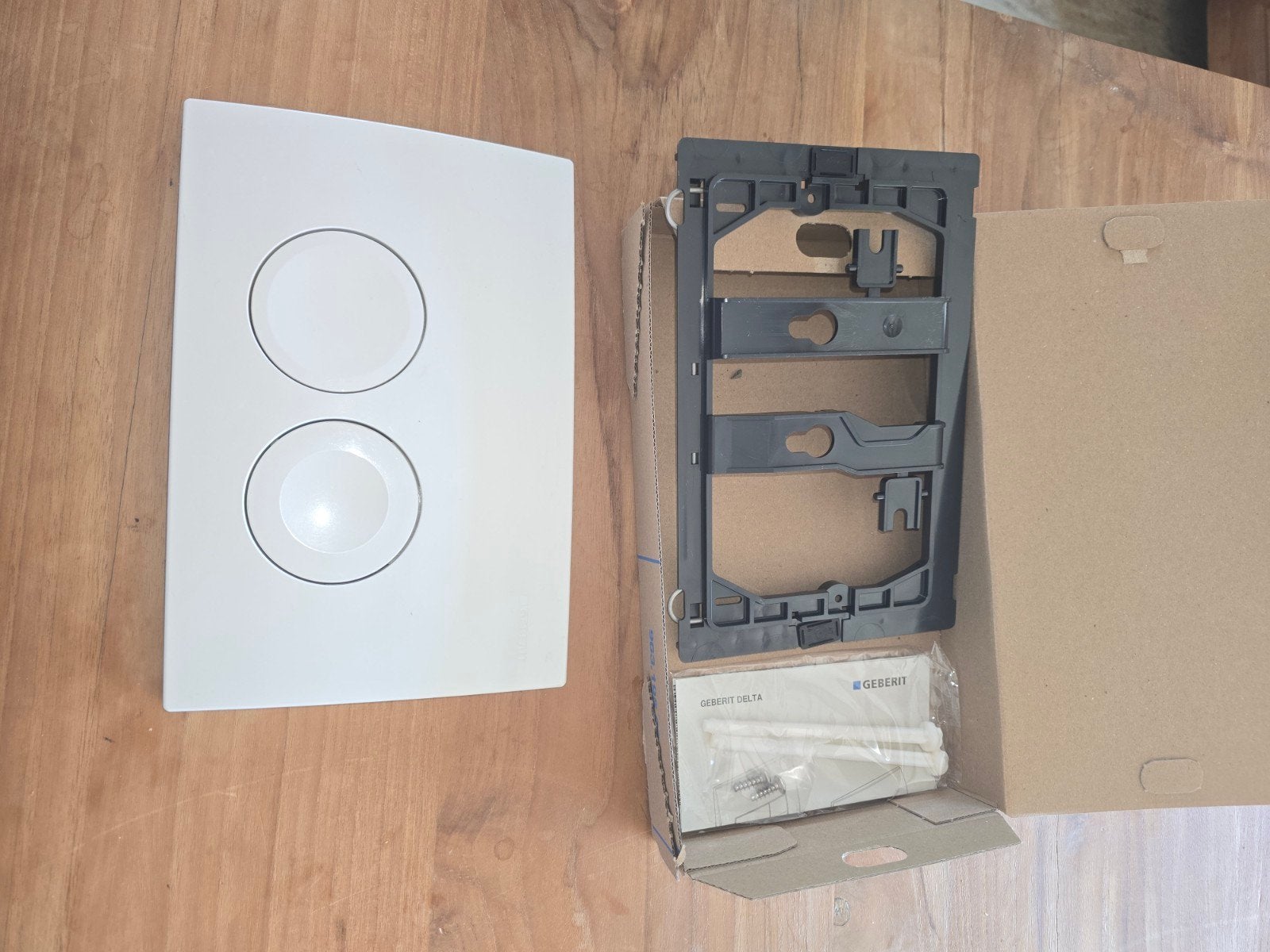 Geberit Delta bedieningsplaat voor toilet - Nieuw, Ophalen of Verzenden, Nieuw, Toilet