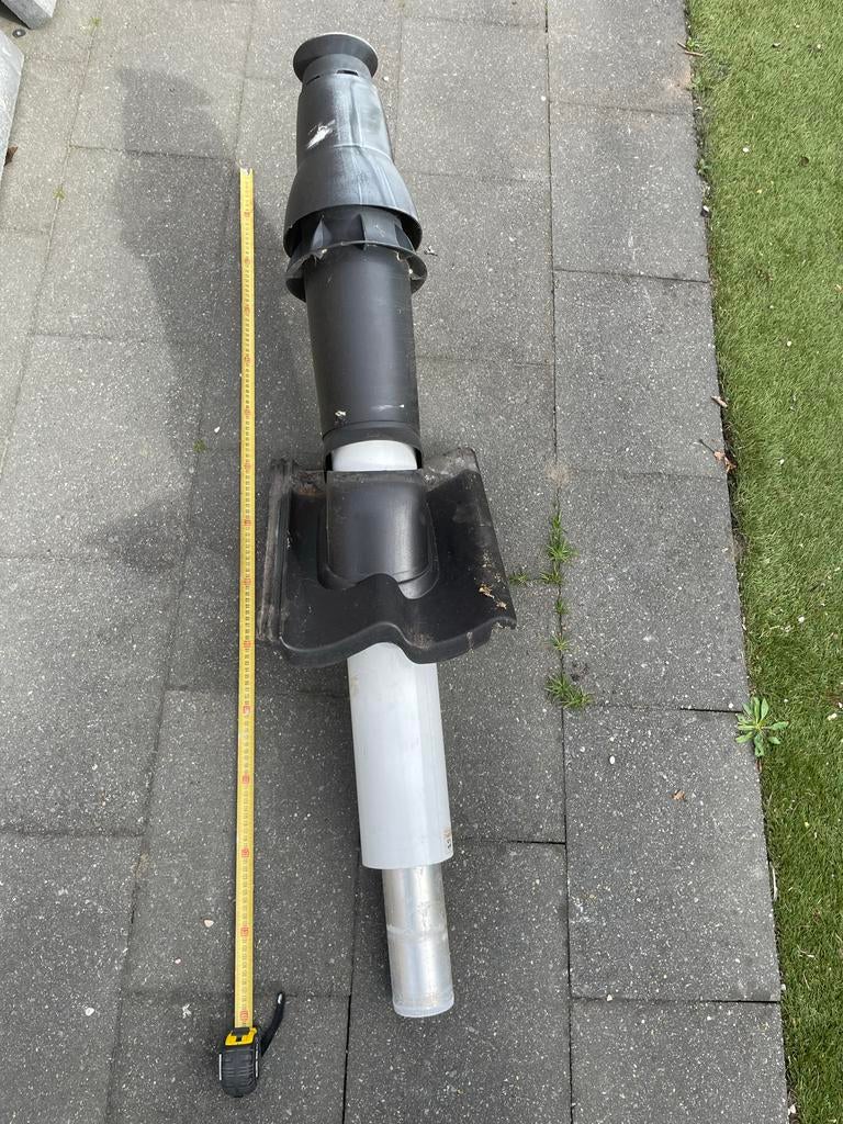 Dubbelwandige rookgas dakdoorvoer Skyline 3000, Ophalen, Afvoer, Gebruikt, Rvs