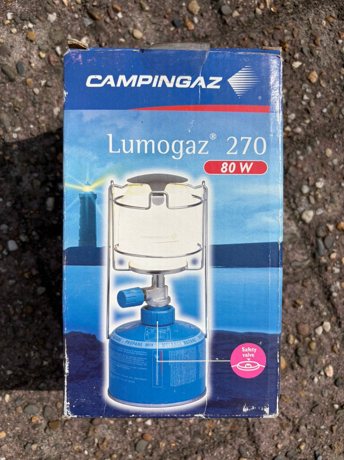 2 stks camping gaz lampjes, Caravans en Kamperen, Kampeeraccessoires, Ophalen of Verzenden, Gebruikt