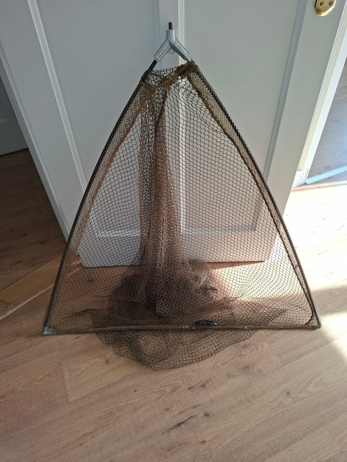 - Schepnet grote vis 1m breed, Ophalen, Gebruikt, Net of Fuik