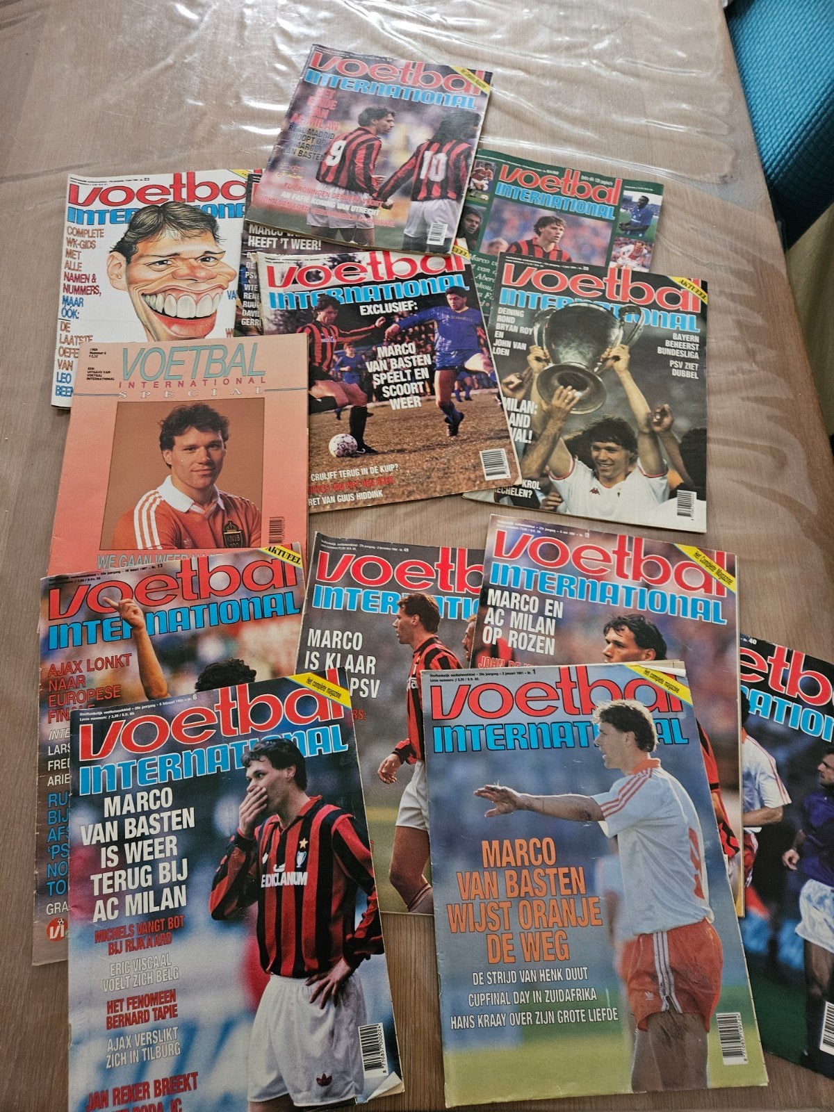 Marco van Basten Ajax Ac Milan, Ophalen of Verzenden