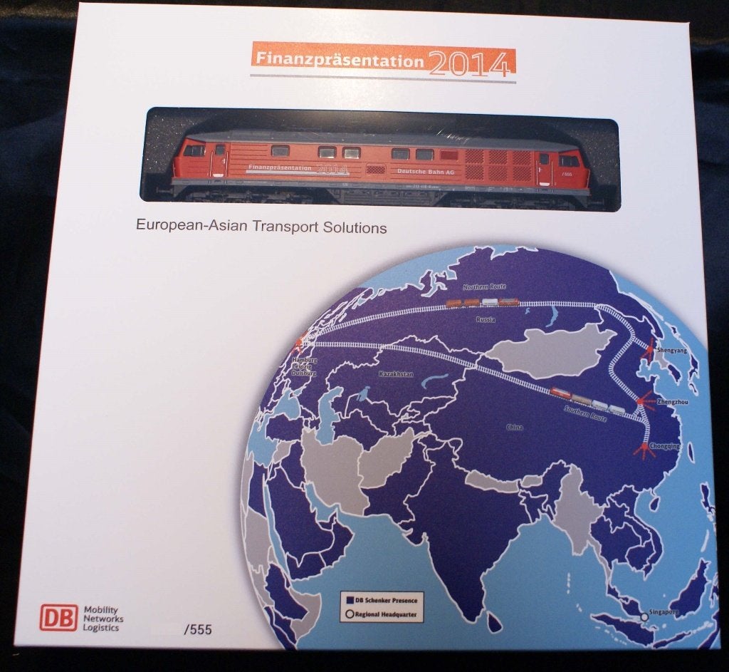 Märklin DB Finanzpräsentation 2014, Wisselstroom, Ophalen of Verzenden, Märklin, Nieuw