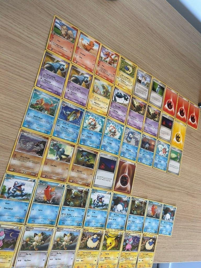 Pokemon Cards (EN): Plusle&Min,Manaphy&Luc,Gyarados&Rai x45, Ophalen of Verzenden, Gebruikt, Meerdere kaarten