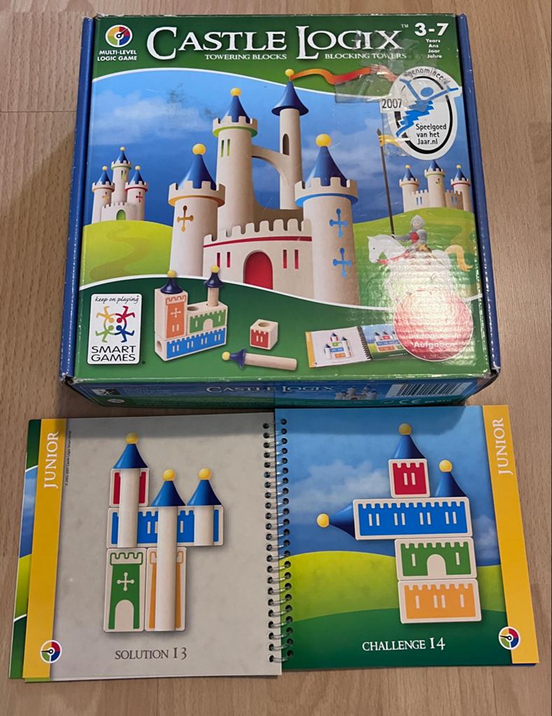 SmartGames Castle Logix - Toren Bouwblokken Puzzel, Ophalen, Zo goed als nieuw, Overige merken