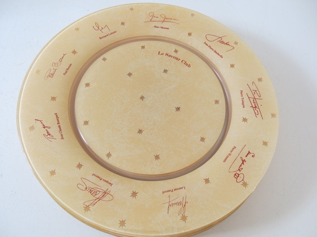 8 borden Le Savour Club Frankrijk, Huis en Inrichting, Keuken | Servies, Ophalen of Verzenden, Zo goed als nieuw, Overige stijlen