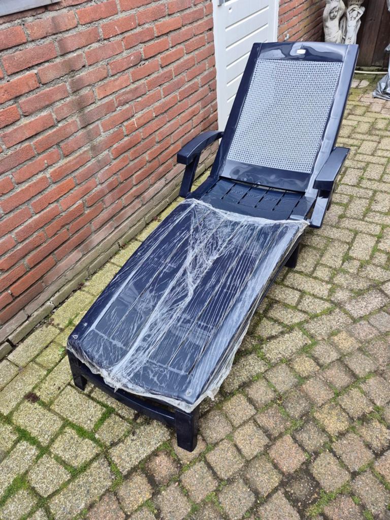 Jardin ligbed, Tuin en Terras, Ligbedden, Ophalen of Verzenden, Zo goed als nieuw, Kunststof
