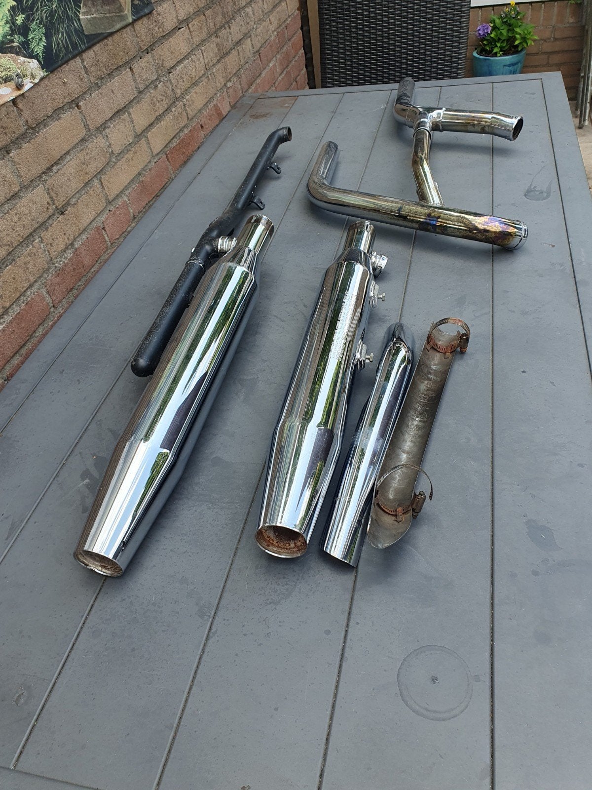 Uitlaat harley  davidson, Ophalen of Verzenden