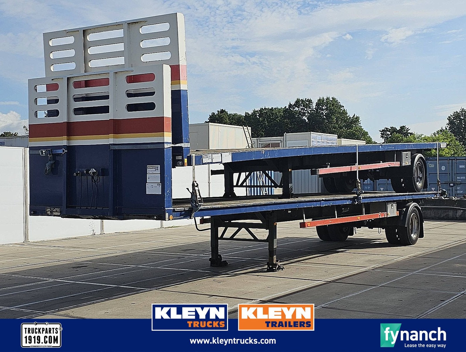 VARMO 1 AXLE PLATFORM forklift connection, Overige kleuren, Bedrijf, Aanhangers en Opleggers, Te koop