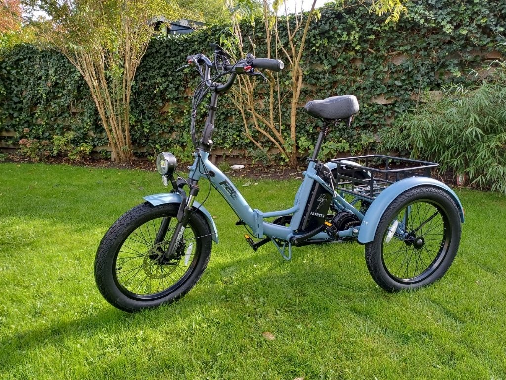 Elektrische driewieler in nieuwstaat, Ophalen, Nieuw, Schijfrem, Fafrees