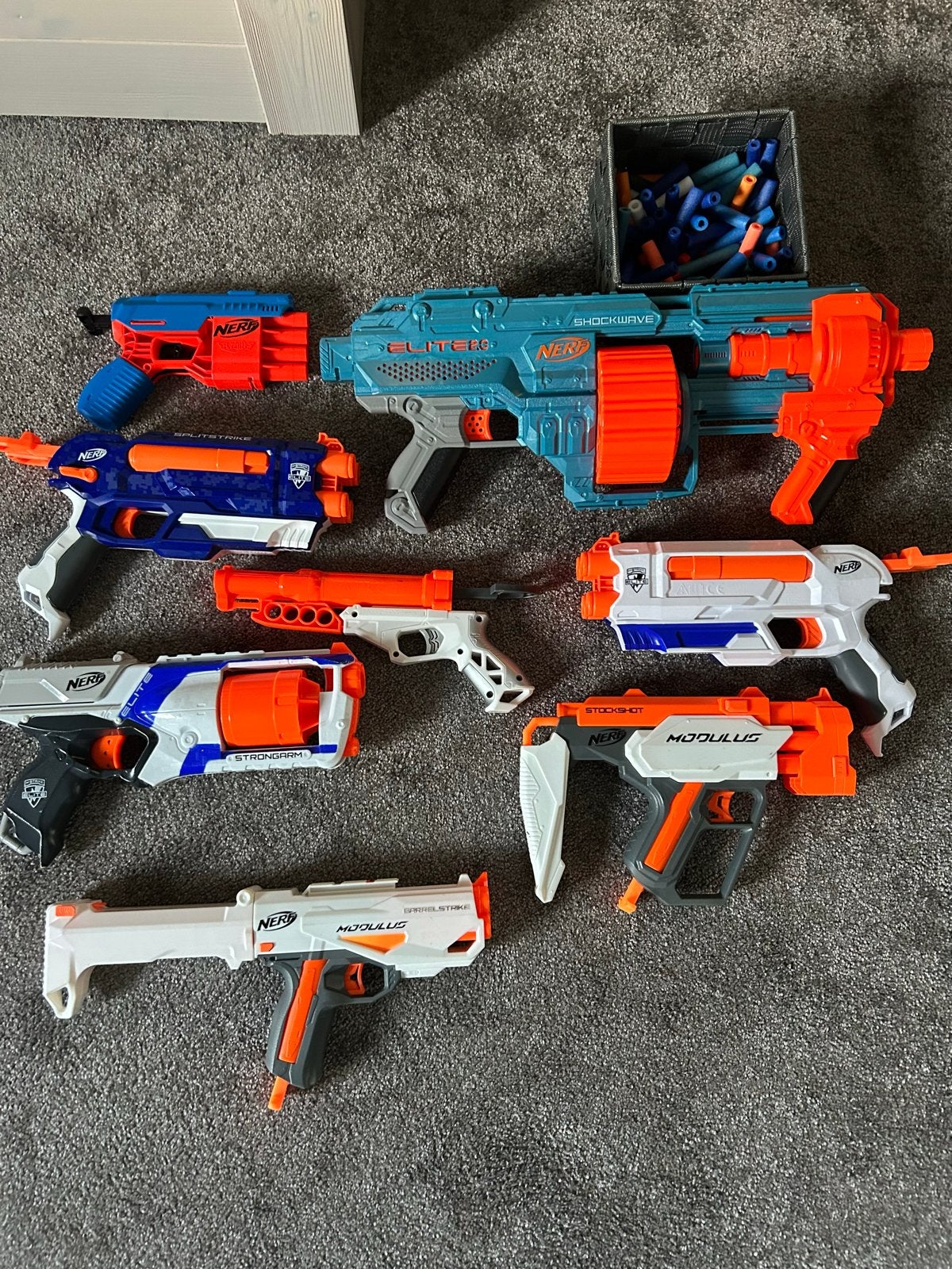 Grote Nerf Blaster Collectie met Darts, Ophalen of Verzenden, Gebruikt, Jongen of Meisje