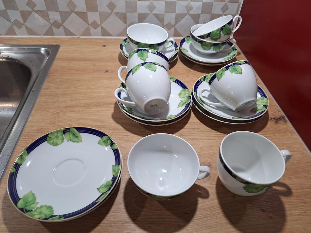 8-delige set Kronester Bavaria koffie- en theekopjes, Ophalen, Zo goed als nieuw, Overige stijlen, Kop(pen) en/of Schotel(s)